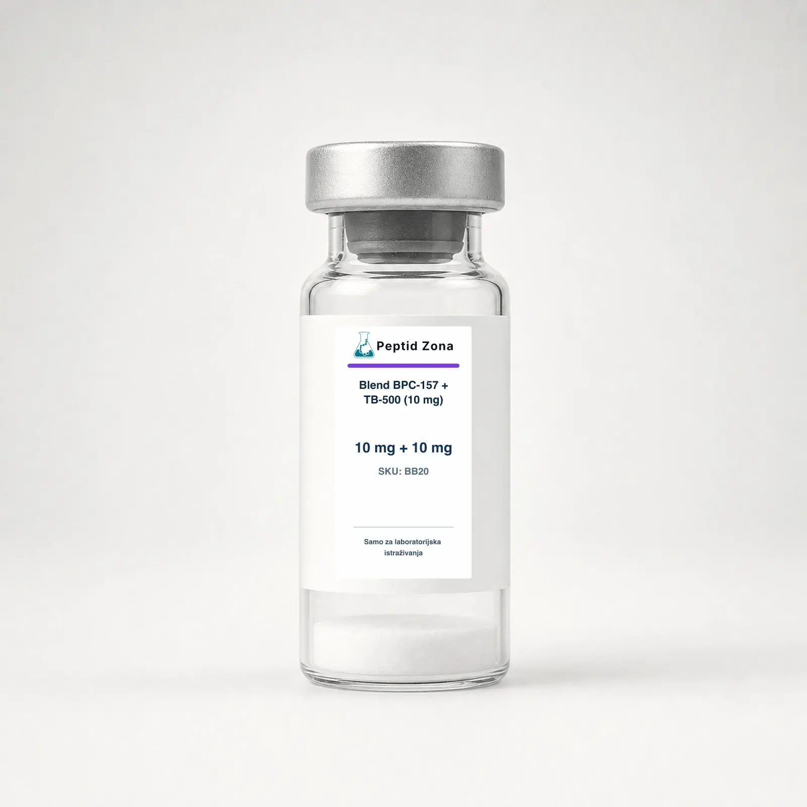 Peptid Zona Blend BPC-157 + TB-500 (10 mg) 10 mg + 10 mg — slika proizvoda